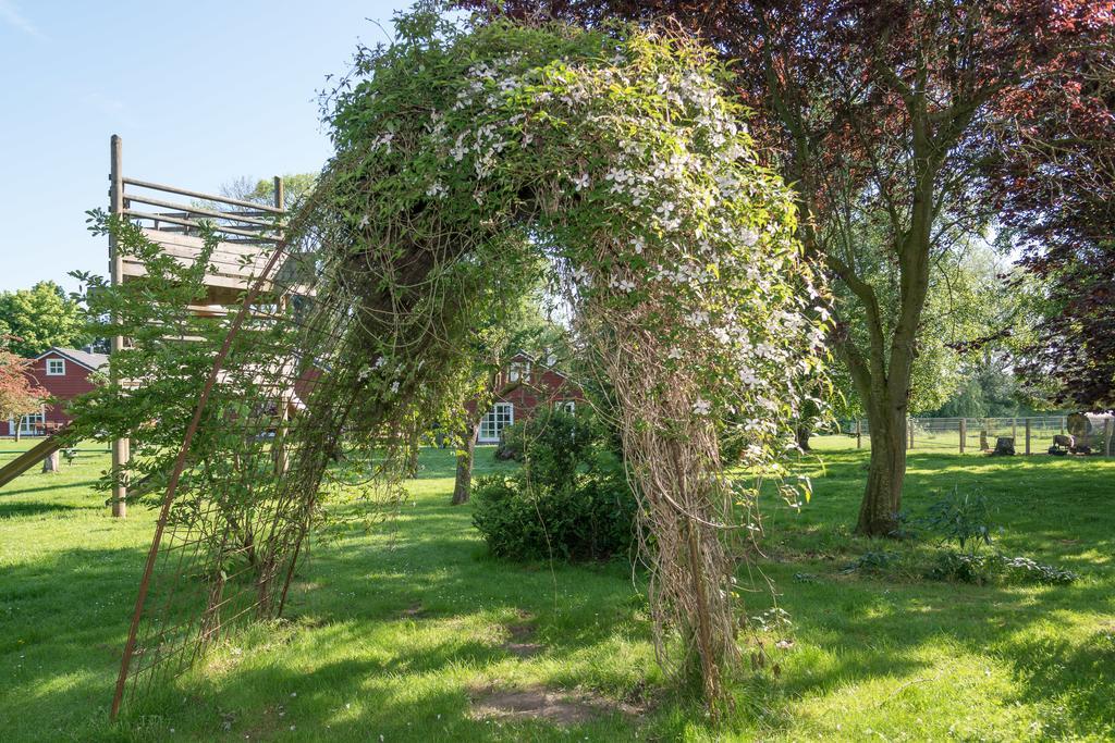 Ferienhof Kolauerhof - Bauernhofurlaub In Grömitz Exteriör bild